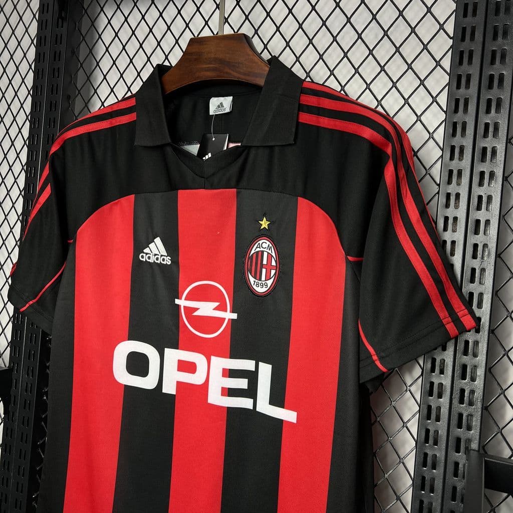 AC Milan Home Kit 2001/2002